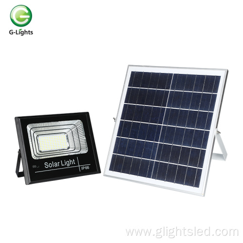 Outdoor aluminum 100w 200w led solar flood light